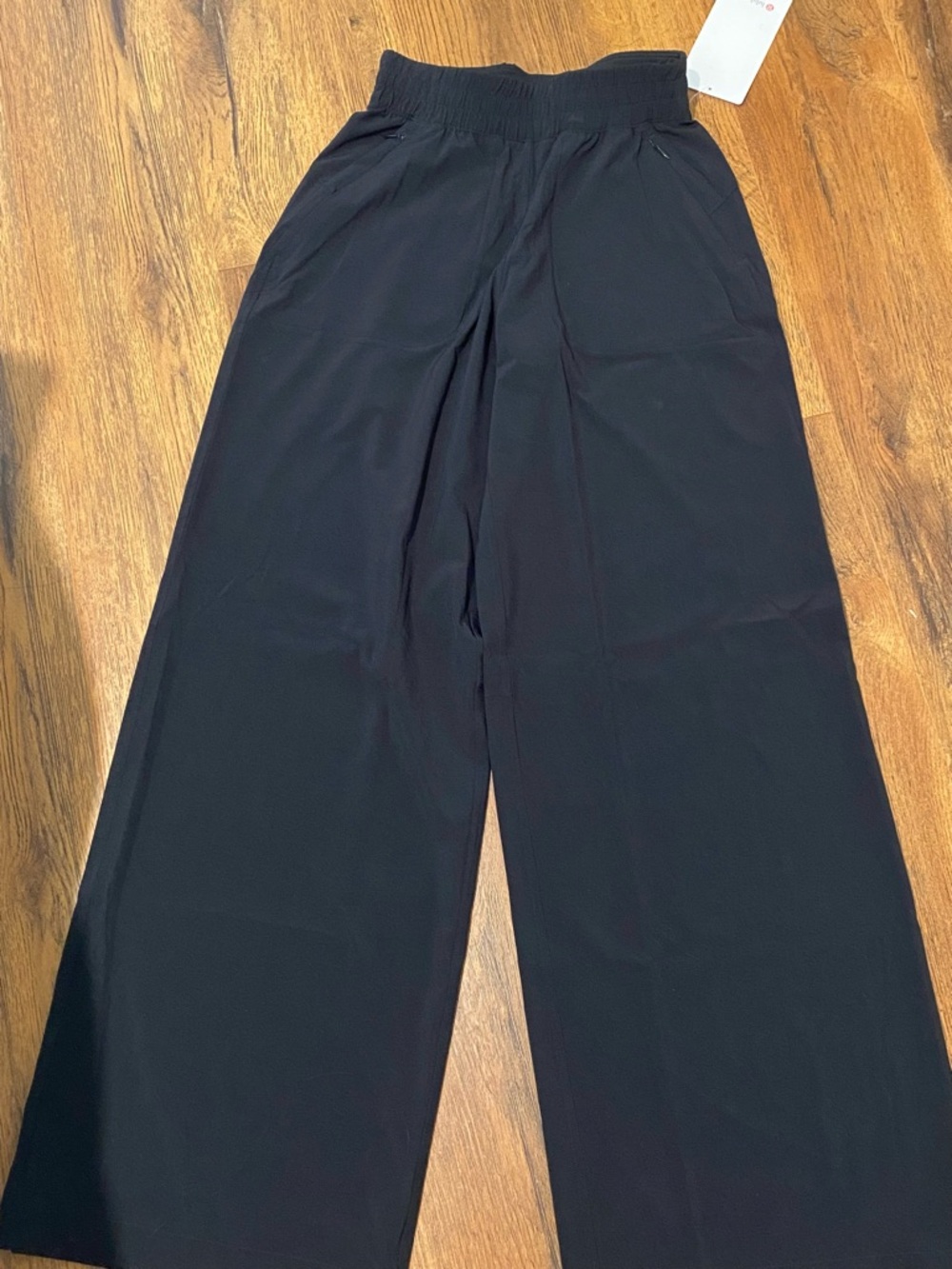 lululemon athletica Black Wide-Leg Pull-On Pants